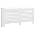 thumbnail image 3 of vidaXL Radiator Covers 2 pcs White 172x19x81.5 cm MDF, 3 of 5