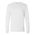 thumbnail image 5 of Hanes Essential Long Sleeve T-Shirt, Men's Crewneck Classic Fit Tee, White, XL, 5 of 6