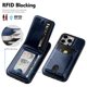 thumbnail image 3 of Funda tipo cartera SkyEagle Magsafe 2 en 1 para iPhone 16 Pro Max Azul, 3 of 7