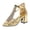 Gold, variant on JeashCHAT Sandals for Women New Summer Fashion Rhinestone Women's Shoes Thick Heel Open Toe Sandals