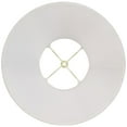 thumbnail image 4 of Imperial Shade White Medium Bell Lamp Shade 7" Top x 14" Bottom x 11" Slant x 10.5" High (Spider) Replacement with Harp and Finial, 4 of 6