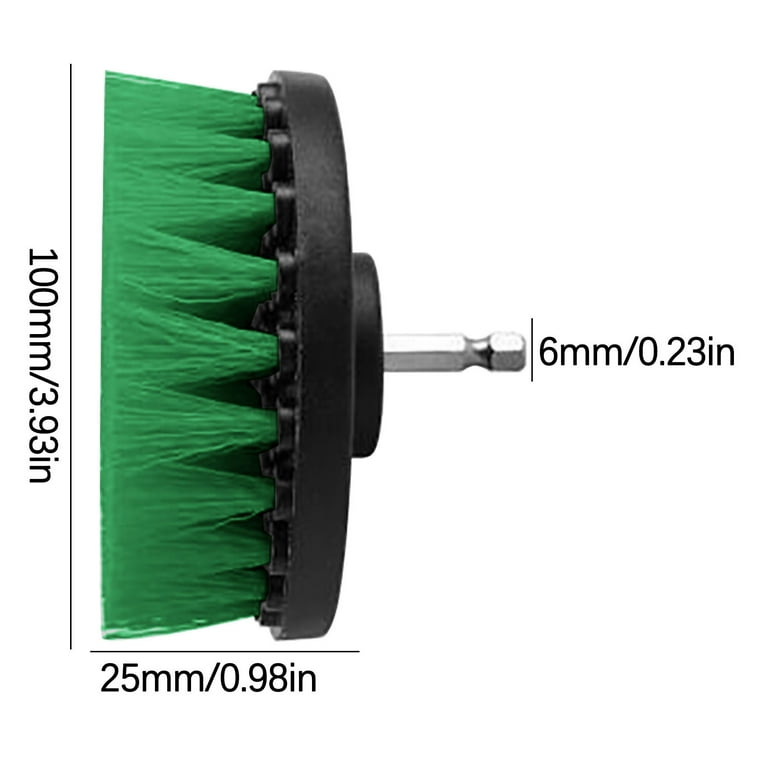SHENGXINY Cleaning Brushes Clearance Electric Drill Brush Cleaning Carpet  Tile Sink Mechanical Cleaning Plastic Wire Cleaning Set Brush 4 Inches