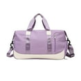 thumbnail image 1 of Bolsa de lona Totes de viaje para yoga Púrpura Zulema Duffel de deportes, 1 of 8