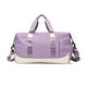 thumbnail image 2 of Mujer, Fin de Semana para Mujer, Bolsa Deportiva para Gimnasio, Bolsa de Lona para Entrenamiento, Impermeable Y Resistente Al Desgaste, 4 Colores Púrpura Yinane Duffel de deportes, 2 of 8