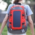 thumbnail image 1 of Mochila solar Jadeshay para exteriores gris 40L, 1 of 14