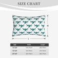thumbnail image 4 of Logiee Cartoon Shark Print Pillow Case,Throw Pillow Covers, Double Sided Plush Cushion Cover for Couch Sofa Bed, Only Pillowcase-14"x20", 4 of 6