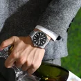 thumbnail image 2 of Relojes Luminosos De Acero Inoxidable Para Hombre Curren Color Del Fondo Silver Black, 2 of 2
