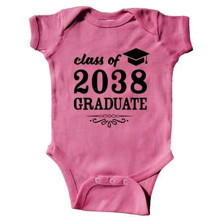 

Inktastic Class of 2038 Graduate with Graduation Cap Gift Baby Boy or Baby Girl Bodysuit