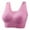 Pink, variant on LYMAYTER Sports Bras for Women Seamless Pullover Bralette Yoga Running Comfort Breathable Bra S-6XL
