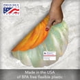 thumbnail image 5 of CounterArt Pumpkin Shaped Reversible Easy Care Flexible Tabletop Placemat 4 Pack, 5 of 8