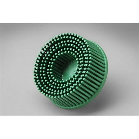 3m 2' Radial Bristle Discs - 3M 18698 Scotch-Brite Ceramic RD-ZB Bristle Disc, Coarse Grade, 5/8 Inch Center Hole