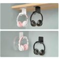 thumbnail image 4 of 2pcs Universal Headphone Stand Adhensive Plastic Wall Mount Hanger Headset Rack Holder Support For Gaming Earphone Bracket, 4 of 5
