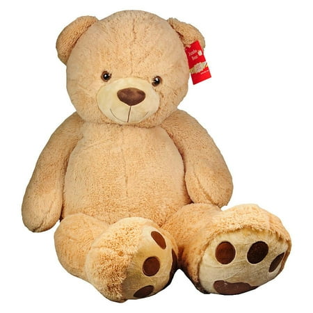 Best Made Toys Season of Love Giant Jumbo Stuffed Teddy Bear 36 (Snapple Made From The Best Stuff On Earth)