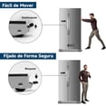 thumbnail image 5 of Base Retráctil para Lavadora con Ruedas,Soporte para Frigorífico, 46-71 cm Base Móvil Portátil para Varios Electrodomésticos, Lavadora, Nevera, Secadora, Carga de 300KG(Gris), 5 of 5