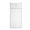 White, variant on Brown Modern Rectangular Trash Can, 30L/27.24Qt. Ecological Board, 50kg Load-capacity. Swing-open Door, Top Platform. Freestanding, Ideal for Restaurants, Offices & Public Places