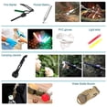 thumbnail image 4 of Kit de supervivencia de emergencia, herramienta de equipo de supervivencia profesional, suministros de primeros auxilios para acampar, 4 of 4