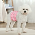 thumbnail image 4 of KYAIGUO Dog Cat Diapers, Soft Cute Print Pet Diaper for Dogs Cats with Adjustable for Small Medium Large Dogs, 4 of 8