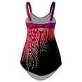 thumbnail image 4 of Wosthever 2021 traje de baño Sexy de piezas para mujer, traje de baño acolchado, traje de baño estampado sin espalda, traje de baño con Traje de baño Rojo M, 4 of 6