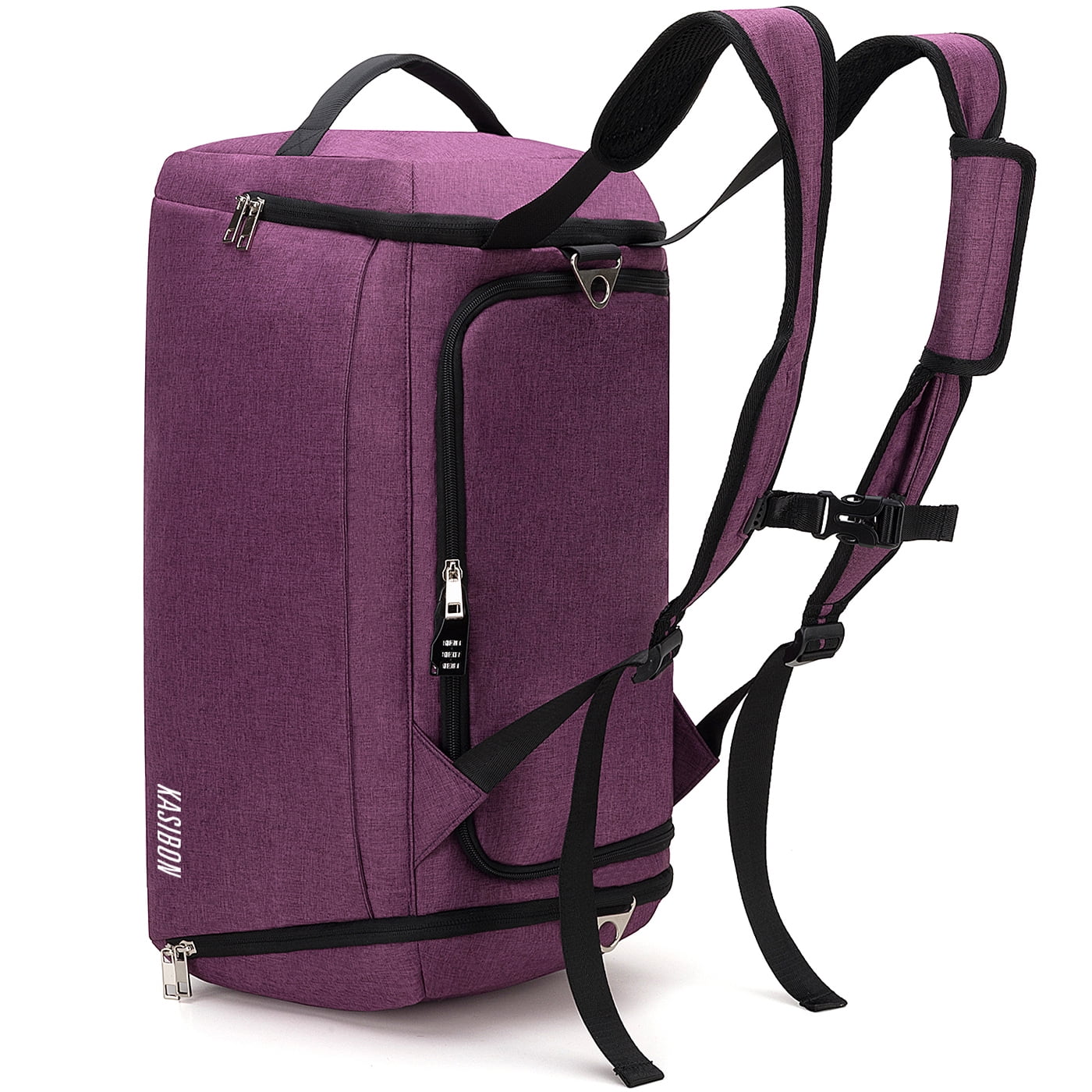 UKEIN Gym Bag for Men Sports Duffel Bags for Travel 42L Waterproof Gym Duffle Bags for Men with Shoe Compartment and Wet Pocket