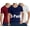Navy, variant on Afuyipoi Mens 3-pack Lightweight Undershirts V-neck Slim Fit Short Sleeve Tshirts Stretch Tee Tops Black Size 2XL