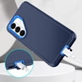thumbnail image 5 of I-HONVA Compatible with Samsung Galaxy S26 Case,3-Layer Military-Grade Drop Protection Anti-Slip Bumper Rugged Shockproof Dustproof Protection Phone Case,Navy Blue, 5 of 7