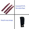 thumbnail image 4 of 75ft Wakeboard Kneeboard Rope Wake Surfing Rope Water Sports Tow Rope with Anti-Slip Handle, 4 of 8