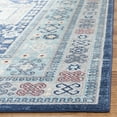 thumbnail image 4 of SAFAVIEH Kazak Caymen Geometric Area Rug, Blue/Creme, 9' x 12', 4 of 11
