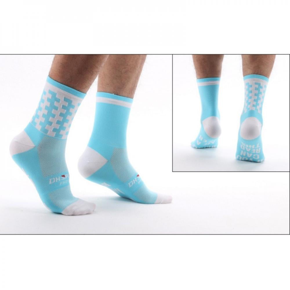 New Unisex Women Men Riding Cycling Calf Socks Sports Socks Casual Breathable 