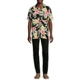 thumbnail image 2 of George Men's Printed Button Front Shirt with Short Sleeves, 2 of 5