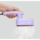 thumbnail image 5 of Miniplancha de vapor portátil de 40 W - Plancha giratoria de mano con mango ajustable, planchado en seco/húmedo 2 en 1, depósito de 50 ml, vaporizador de ropa de viaje plegable para ropa de tela, 5 of 6