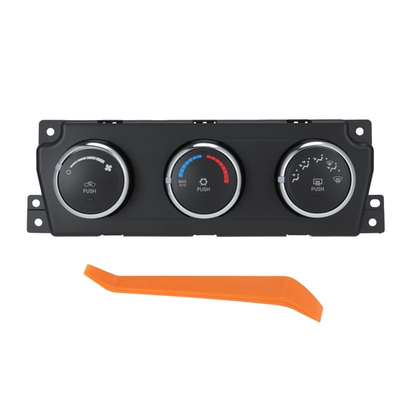 Unique Bargains 55056826AB A/C Heater Climate Control Module for Dodge for Ram 1500 2009-2011 HVAC Control Switch Panel Replacement No.55056826AC/55056826AD/55056826AE