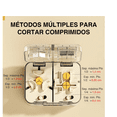 thumbnail image 2 of 2 En 1 Pastillero Cortar Pastillas Portátil Impermeable Pastillero Xtellar Color Blanco, 2 of 3