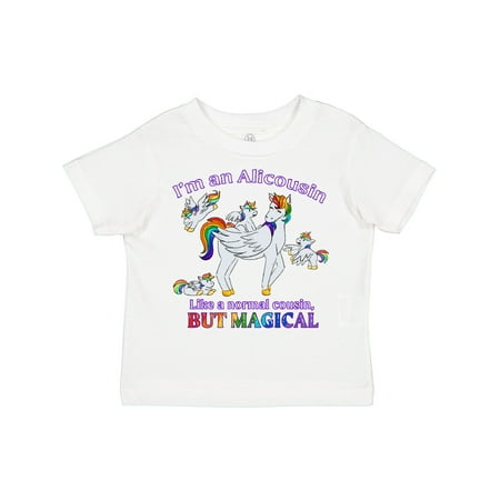 

Inktastic I m an Alicousin Like a Normal Cousin but Magical Gift Toddler Boy or Toddler Girl T-Shirt