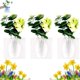 thumbnail image 1 of Adhesivo mágico de silicona para florero, florero de silicona reutilizable y extraíble, adhesivo autoadhesivo para montaje en pared para decoración del hogar y la oficina, regalo ideal (3PCS-D), 1 of 6