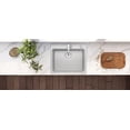 thumbnail image 5 of Ruvati USA RVM5025 25 x 22 in. Drop-in Topmount 16 Gauge Stainless Steel Single Bowl Kitchen Sink, 5 of 7