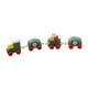thumbnail image 2 of Mini tren navideño 1:12, simulación de casa de muñecas, tren de vapor para decoración de hadas DIY verde, 2 of 7