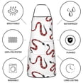 thumbnail image 6 of Pofeuu Red Snake Print Aprons with Pockets, Cute Aprons for Kitchen, Cooking, Server, Barber, Chef Apron, 6 of 7
