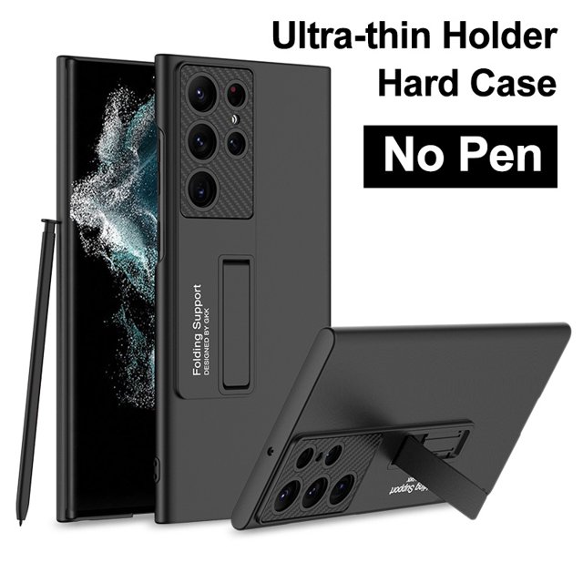 Funda De Cuero Con Correa De Muñeca Para Samsung Galaxy S22 S23 Plus Ultra Para