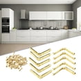 thumbnail image 3 of Bgsha 10PCS 90° Support Hinge Fan Wooden Box Hardware Accessories Iron Hinge, 3 of 9