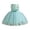 Green, variant on Stylish Mesh Ball Gown Dress for Little Girls 2-10T – Short Lace Flower Tulle Party Dress for Wedding, Prom & Evening Dance