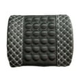 1pc Lumbar Massage Car Electric Massage Cushion Lumbar Support Car Seat