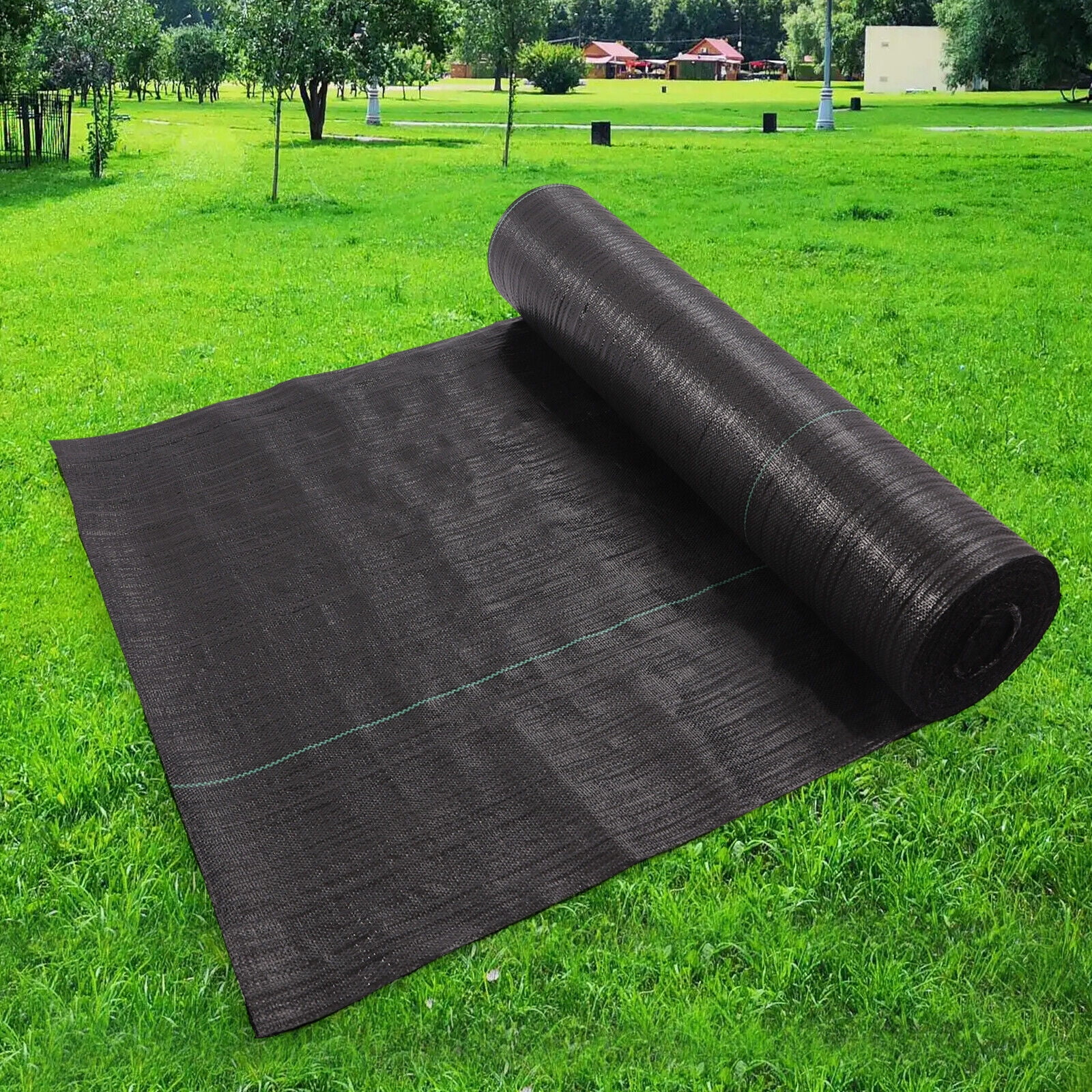 Miumaeov Premium Weed Barrier Fabric Heavy Duty Woven Weed Control