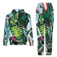 thumbnail image 2 of Rick And Morty Unisex Adult Sweatsuits Hoodie & Sweatpants Long Sleeve Hooded Sweatshirt Matching Joggers Tracksuit Sets 6XL, 2 of 9