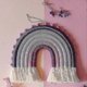 thumbnail image 1 of 2026 Rainbow Hanging, Macrame Woven Rainbow, Rainbow Decor, Dcor, 1 of 1