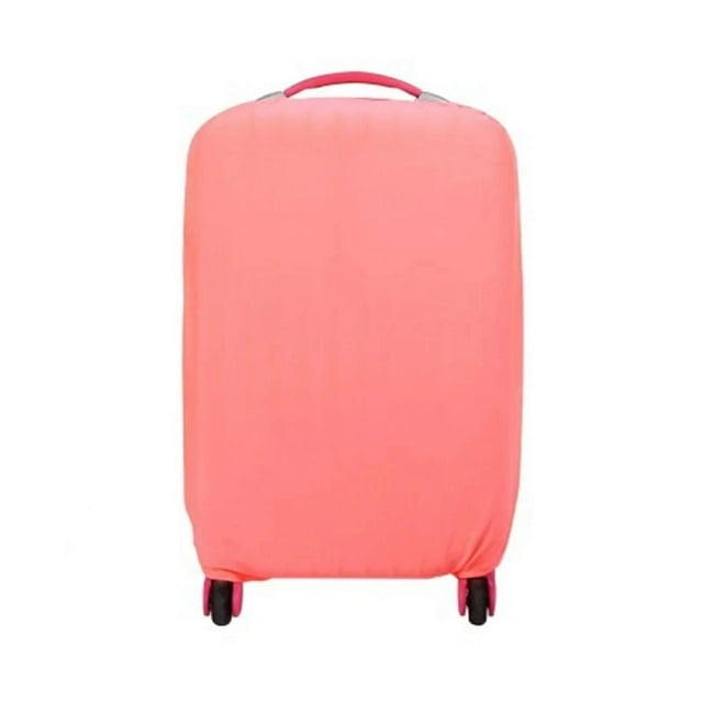 Fabric Suitcase Protector Baggage Dust Case Cover Suitable for18-32 Inch Travel Organizer pink S(18-20inch)