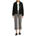 thumbnail image 2 of Time and Tru Women's and Plus Bonded Fleece Jacket, 2 of 5