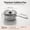multicolor-1C, variant on MMJ Titanium Saucepan with Lid No Coating Non Stick 5 Layer Base Induction Gas Electric Ceramic Cooktop Safe Healthy