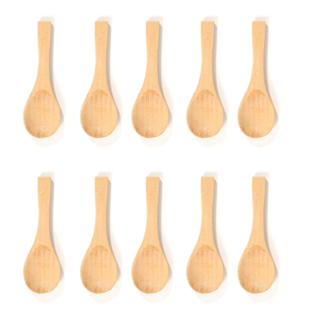 Bewildely Paquete de 10 cucharas de pequeñas, utensilios de comedor para niños, cucharadita de miel, condimentos de cocina para condimentos de Mostrada tipo 13 Bewildely HA059797-13B