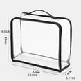 thumbnail image 4 of Bolsa de almacenamiento Cajas transparentes a prueba de polvo Pantalla Bolsas protectoras impermeables Organizador Ropa Cubierta a prueba de Almacenamiento y organización del hogar Negro XXL Bearachild HA073736-05, 4 of 6