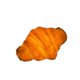 thumbnail image 1 of Croissant Night Light Lámpara LED decorativa con forma de pan que funciona con pilas para la ventana de la tienda de panadería casera Fokelyi LKX-1199, 1 of 8
